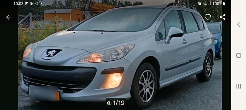 Grau Gebraucht 2012 Peugeot 308 Kombi | 1.800 € (Guter Preis) - Bild 1/4