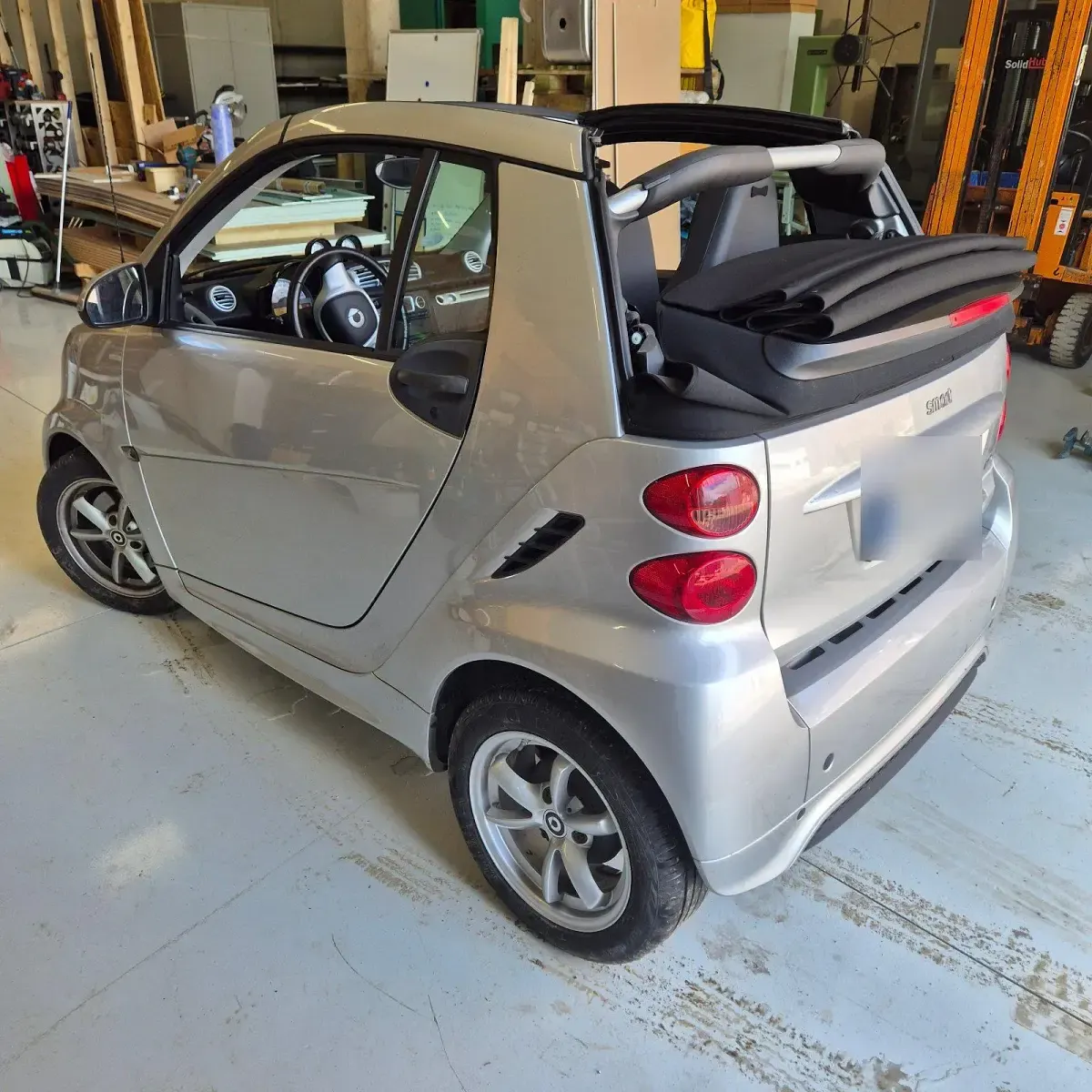 Gebraucht Smart ForTwo Cabrio 72 PS (52 kW) 2015 Silber Cabrio