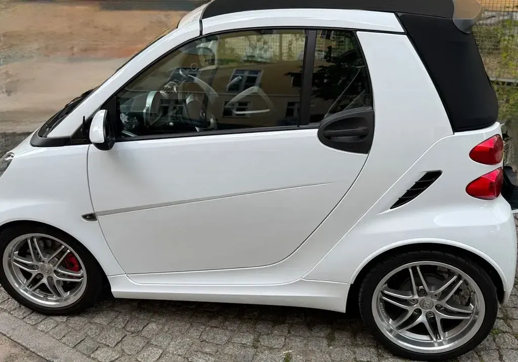 Gebraucht Smart ForTwo Cabrio Brabus Xclusive 102 PS (75 kW) 2014 Weiß Cabrio
