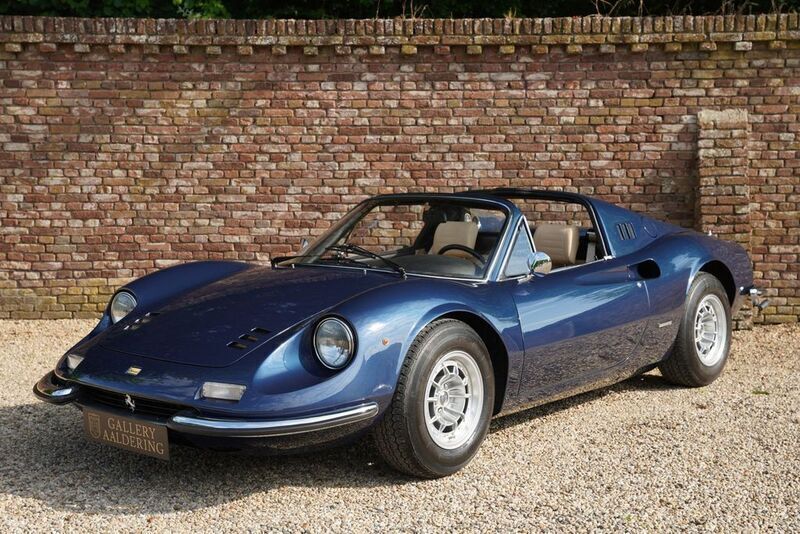 Blau Gebraucht 1972 Ferrari Dino 246 Cabrio | 589.500 € - Bild 1/4