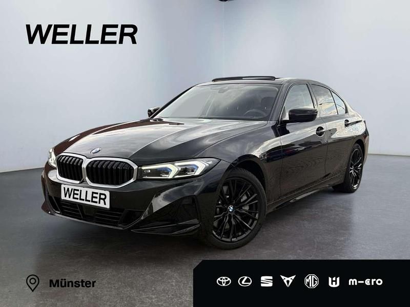 Schwarz Gebraucht 2023 BMW 330 Sport Line Limousine | 36.690 € (Fairer Preis) - Bild 1/3