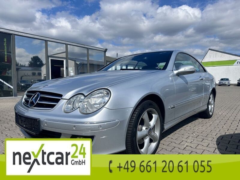 Silber Gebraucht 2006 Mercedes CLK200 Coupé | 7.990 € (Etwas zu teuer) - Bild 1/4