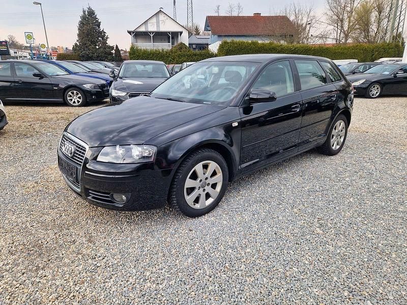 Gebraucht Audi A3 Ambiente 102 PS (75 kW) 2007 Schwarz Kleinwagen