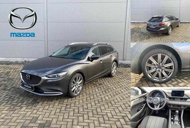Grau Gebraucht 2020 Mazda 6 Sports-Line Kombi | 19.850 € (Guter Preis) - Bild 1/4