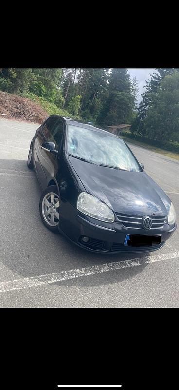 Schwarz Gebraucht 2007 VW Golf V Limousine | 1.000 € (Superpreis) - Bild 1/4