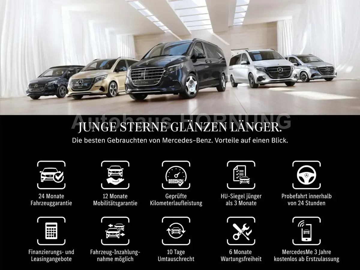 Gebraucht Mercedes V220 Style 163 PS (119 kW) 2025 Alpingrau Van / Kleinbus