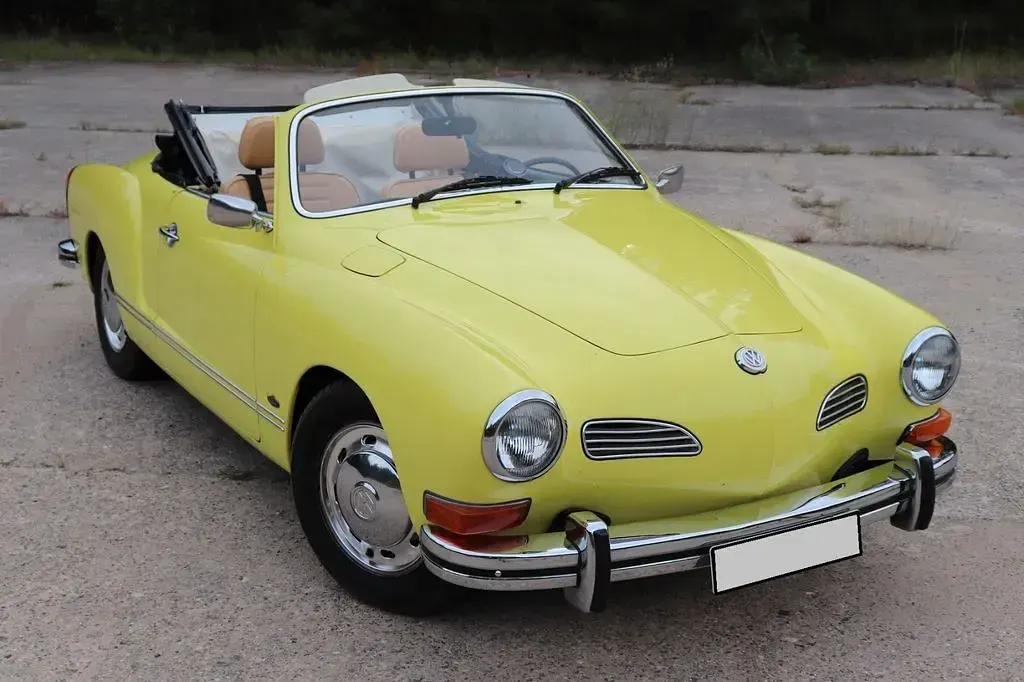 Brugt VW Karmann Ghia Karmann 50 HK (36 kW) 1973 Gul Coupe