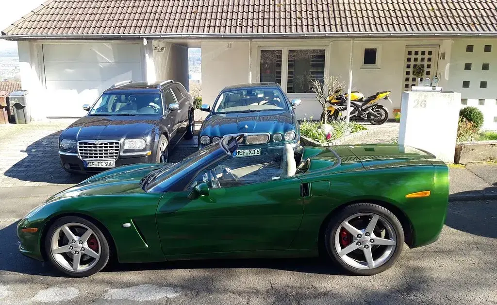 Gebraucht Corvette C6 404 PS (297 kW) 2007 Grün Cabrio