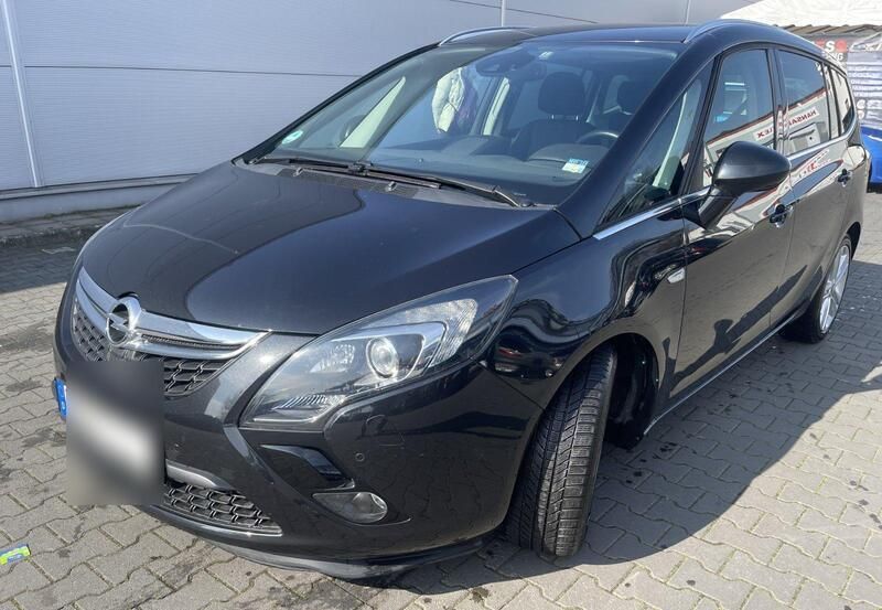 Schwarz Gebraucht 2016 Opel Zafira Tourer Van / Kleinbus | 15.250 € (Teuer) - Bild 1/4