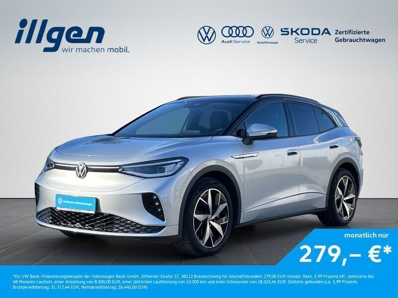 Silber Gebraucht 2022 VW ID.4 GTX SUV | 34.940 € (Guter Preis) - Bild 1/4