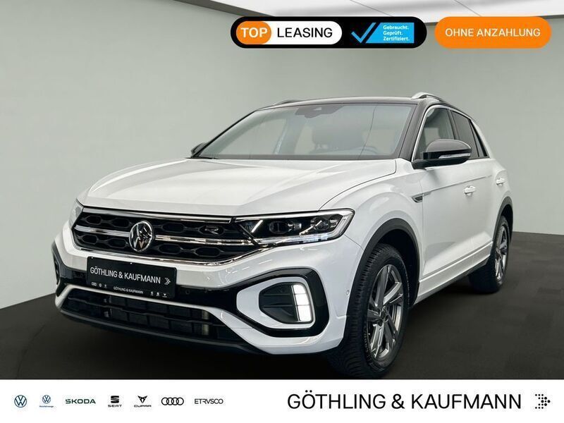 Pure white Gebraucht 2024 VW T-Roc R-line SUV | 30.499 € (Guter Preis) - Bild 1/4