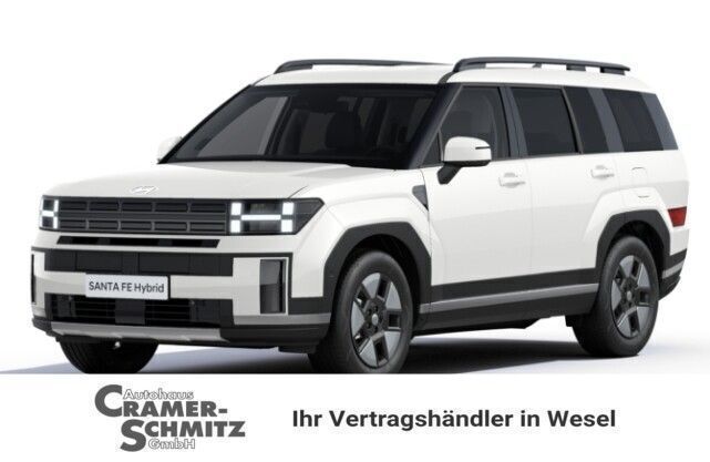 Creamy white Neu 2025 Hyundai Santa Fe Intro Edition SUV | 53.990 € - Bild 1/4