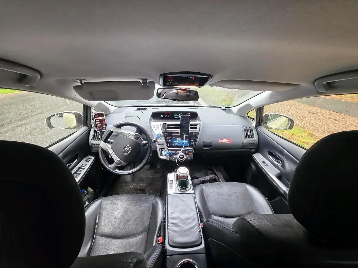 Gebraucht Toyota Prius+ Plus 136 PS (100 kW) 2016 Weiß Van / Kleinbus