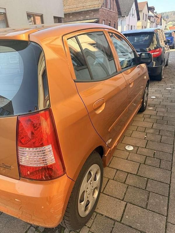 Gebraucht Kia Picanto EX 65 PS (47 kW) 2006 Orange Kleinwagen