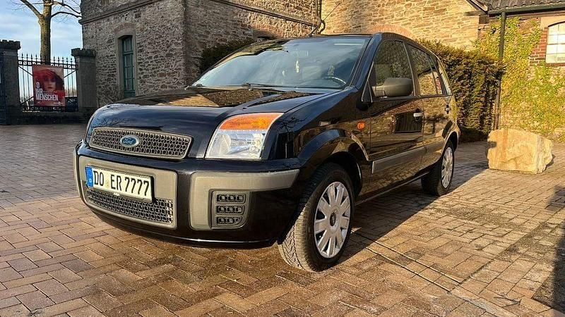 Gebraucht Ford Fusion 80 PS (58 kW) 2007 Schwarz Kleinwagen