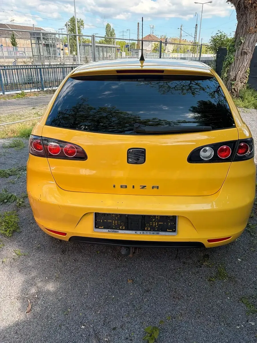 Gebraucht Seat Ibiza 86 PS (63 kW) 2008 Gelb Kleinwagen
