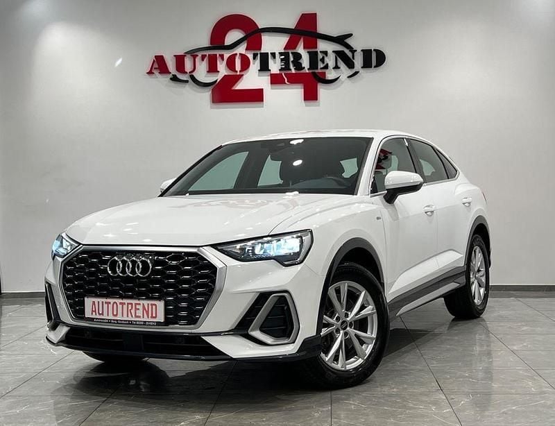 Weiß Gebraucht 2022 Audi Q3 Sportback S-Line SUV | 32.900 € (Guter Preis) - Bild 1/4