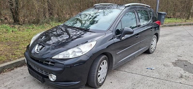 Schwarz Gebraucht 2008 Peugeot 207 Sport Kombi | 1.250 € (Superpreis) - Bild 1/4