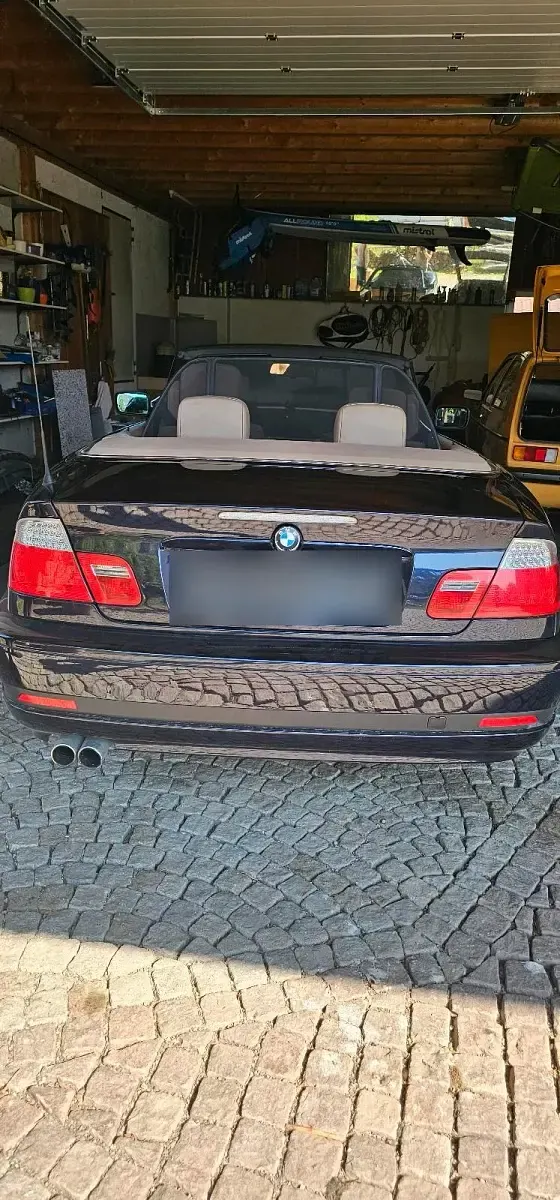 Gebraucht BMW 325 Cabriolet 192 PS (141 kW) 2003 Blau Cabrio