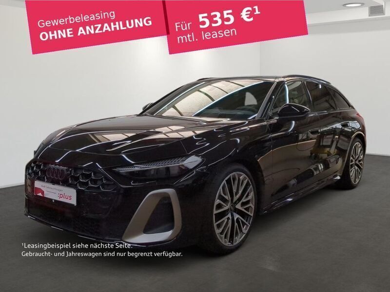Mythosschwarz metallic Gebraucht 2024 Audi A5 Edition .1 Coupé | 58.680 € (Superpreis) - Bild 1/4