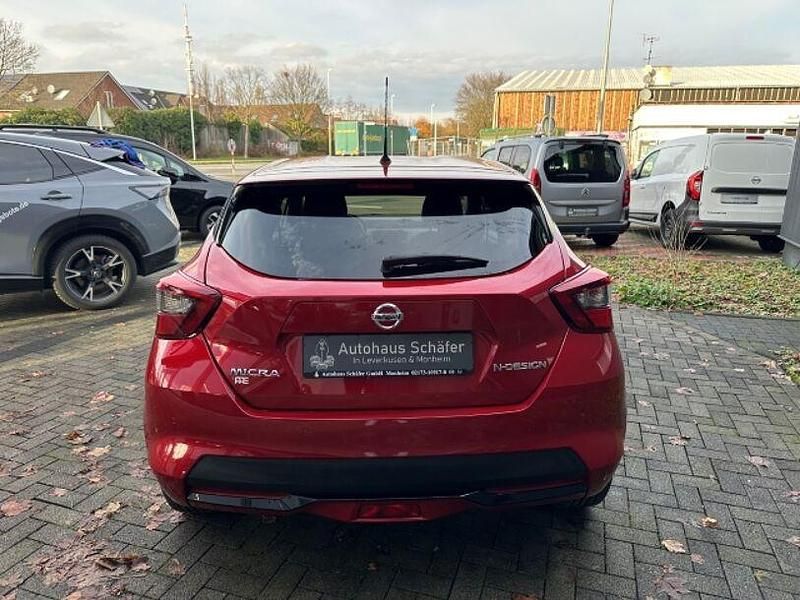 Gebraucht Nissan Micra 92 PS (67 kW) 2021 Rot Kleinwagen