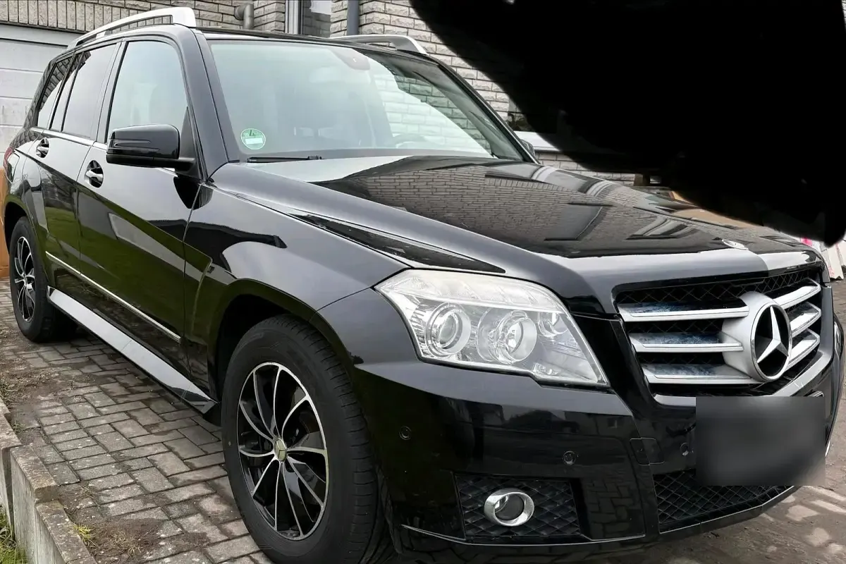 Używany Mercedes GLK320 224 KM (164 kW) 2010 Czarny SUV