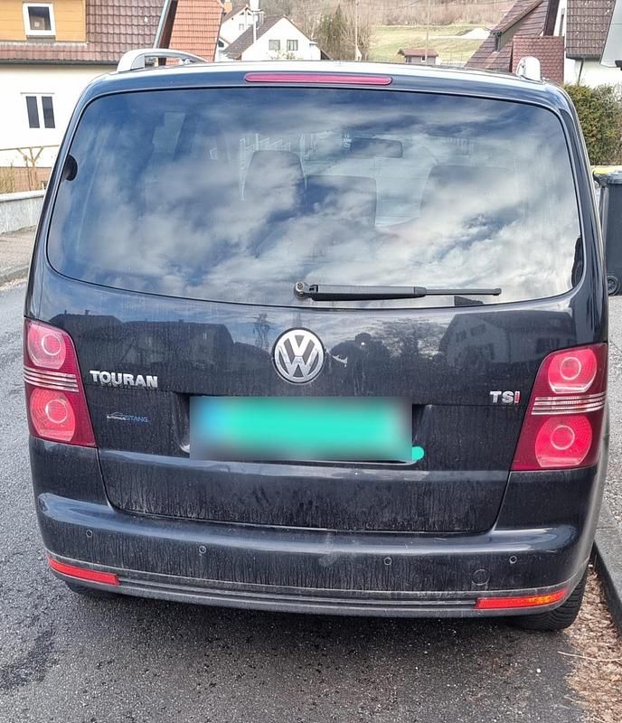 Gebraucht VW Touran 140 PS (102 kW) 2007 Schwarz Van / Kleinbus
