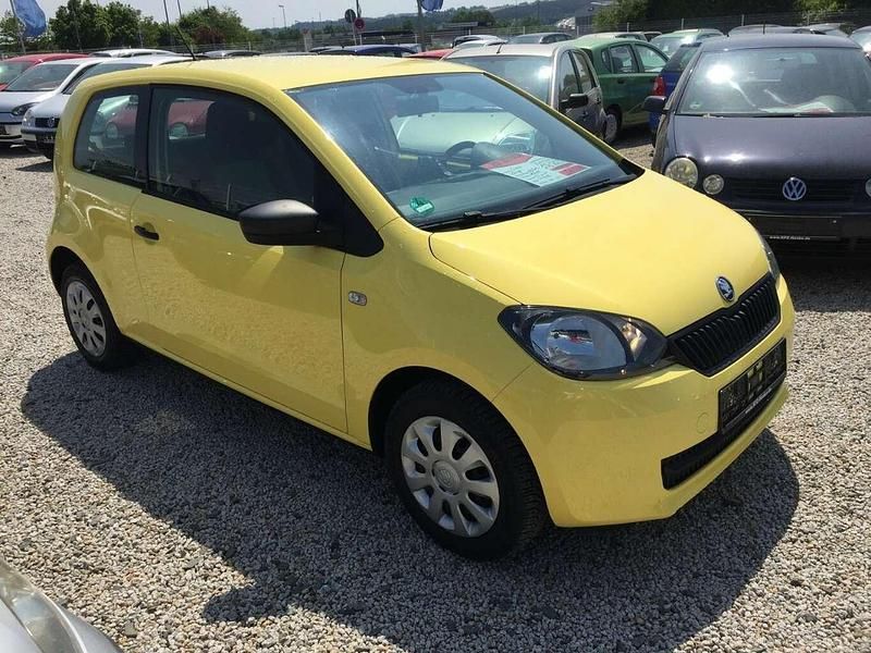 Gelb Gebraucht 2013 Skoda Citigo Ambition Kleinwagen | 3.200 € (Fairer Preis) - Bild 1/4