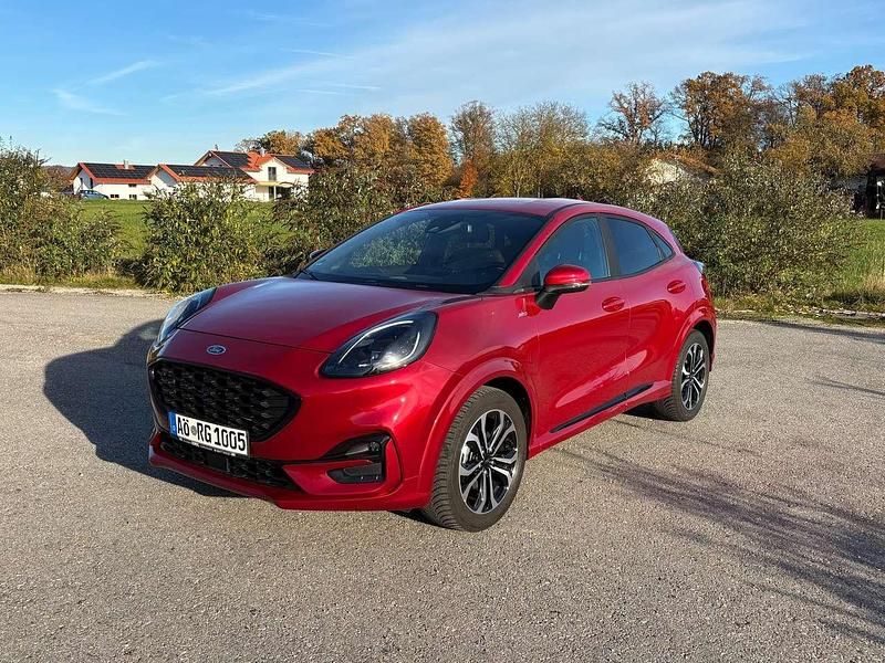 Rot Gebraucht 2020 Ford Puma ST-Line X SUV | 14.200 € (Superpreis) - Bild 1/4