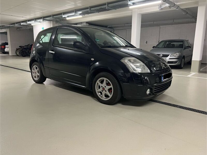 Schwarz Gebraucht 2003 Citroën C2 Kleinwagen | 900 € (Guter Preis) - Bild 1/4