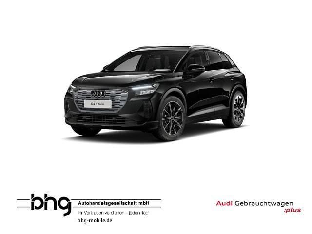 Mythosschwarz metallic Gebraucht 2025 Audi Q4 e-tron Ambiente SUV | 39.430 € (Superpreis) - Bild 1/4