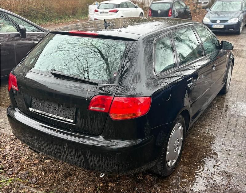 Usata Audi A3 200 CV (147 kW) 2005 Nero Utilitaria