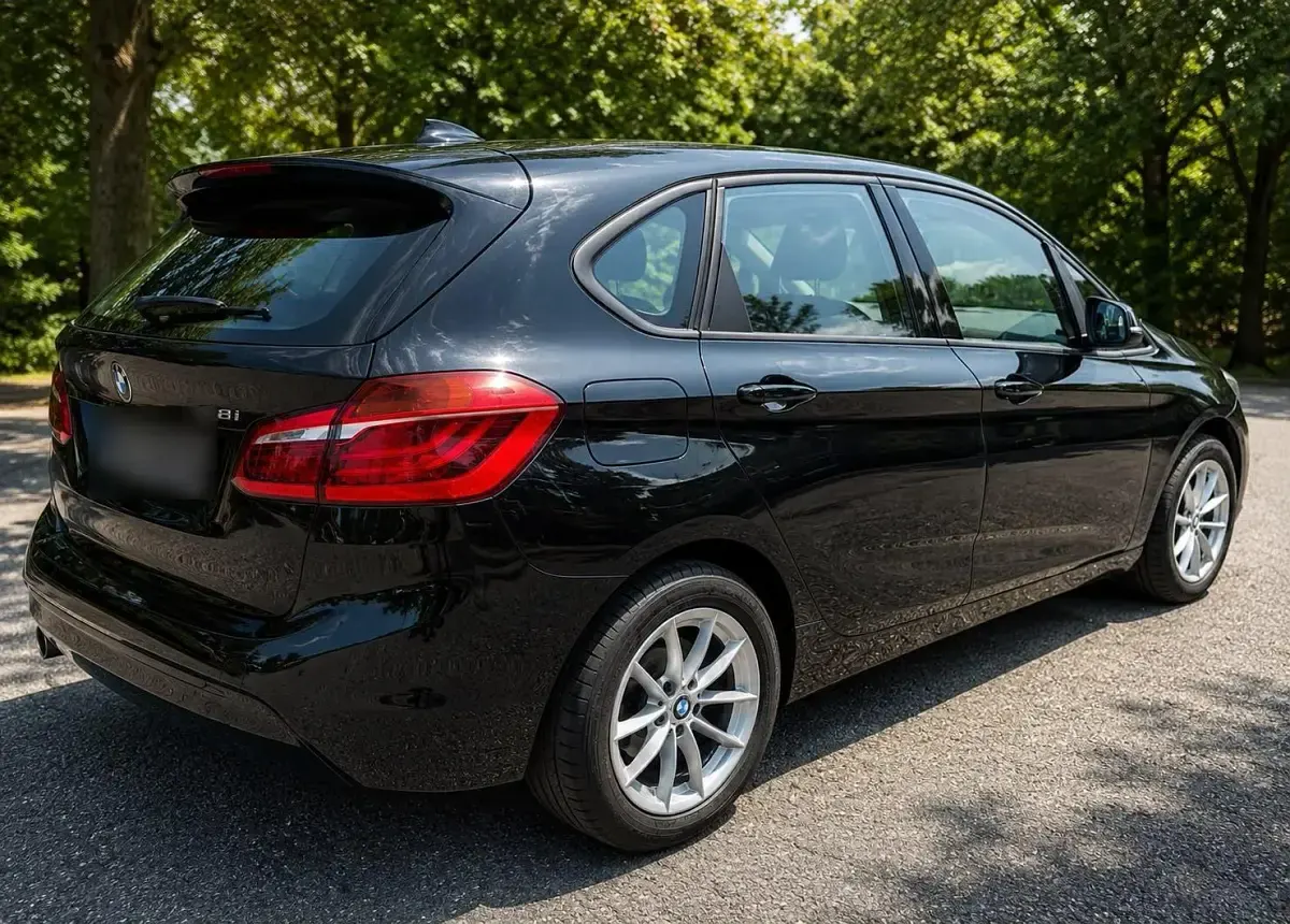 Gebraucht BMW 218 Active Tourer 136 PS (100 kW) 2018 Schwarz Van / Kleinbus