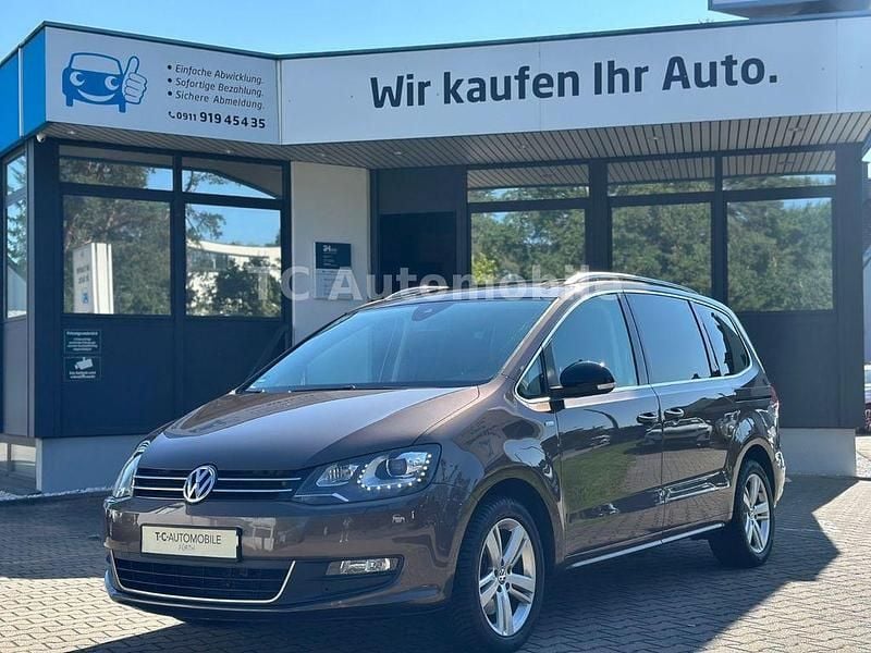 Braun Gebraucht 2012 VW Sharan Van / Kleinbus | 12.850 € (Etwas zu teuer) - Bild 1/4