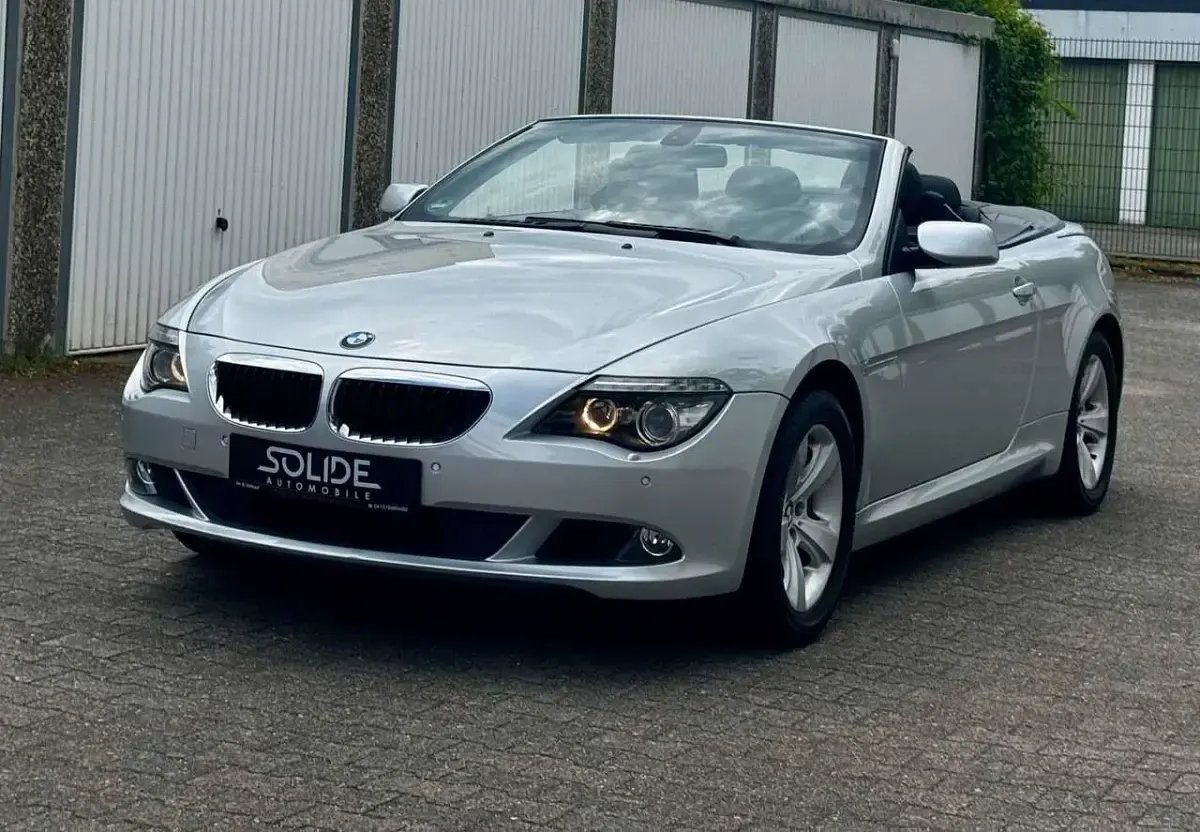 Gebraucht BMW 635 Cabriolet Efficient Dynamics 286 PS (210 kW) 2009 Titansilber Cabrio