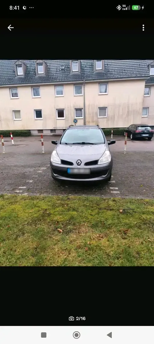 Gebraucht Renault Clio GrandTour 75 PS (55 kW) 2009 Beige Kombi
