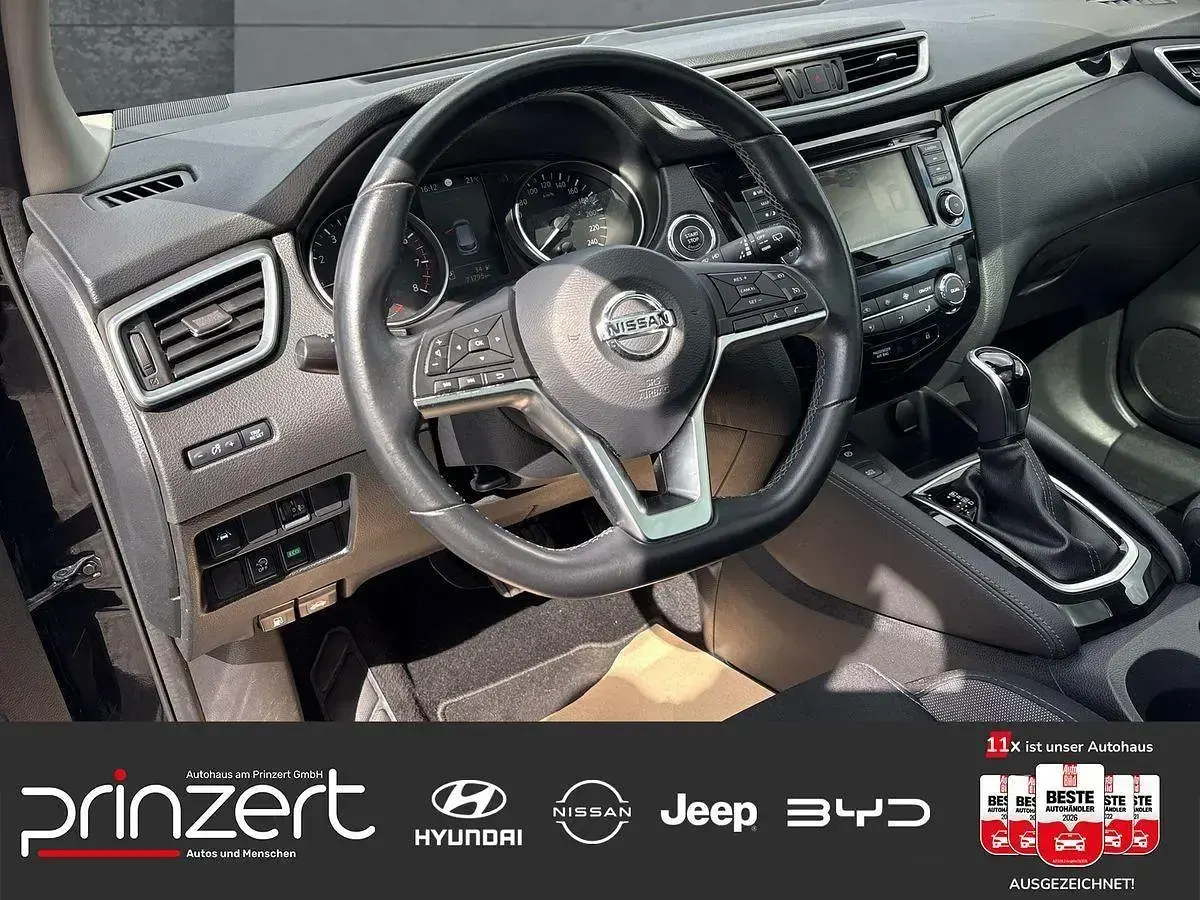 Gebraucht Nissan Qashqai 360º 158 PS (116 kW) 2021 Schwarz SUV