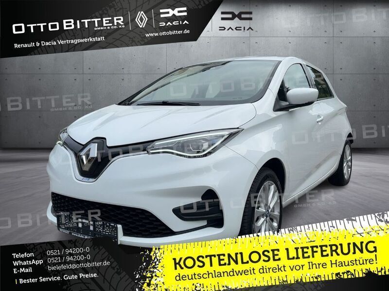 Arktisweiß Gebraucht 2021 Renault Zoe Experience Kleinwagen | 11.745 € (Guter Preis) - Bild 1/4