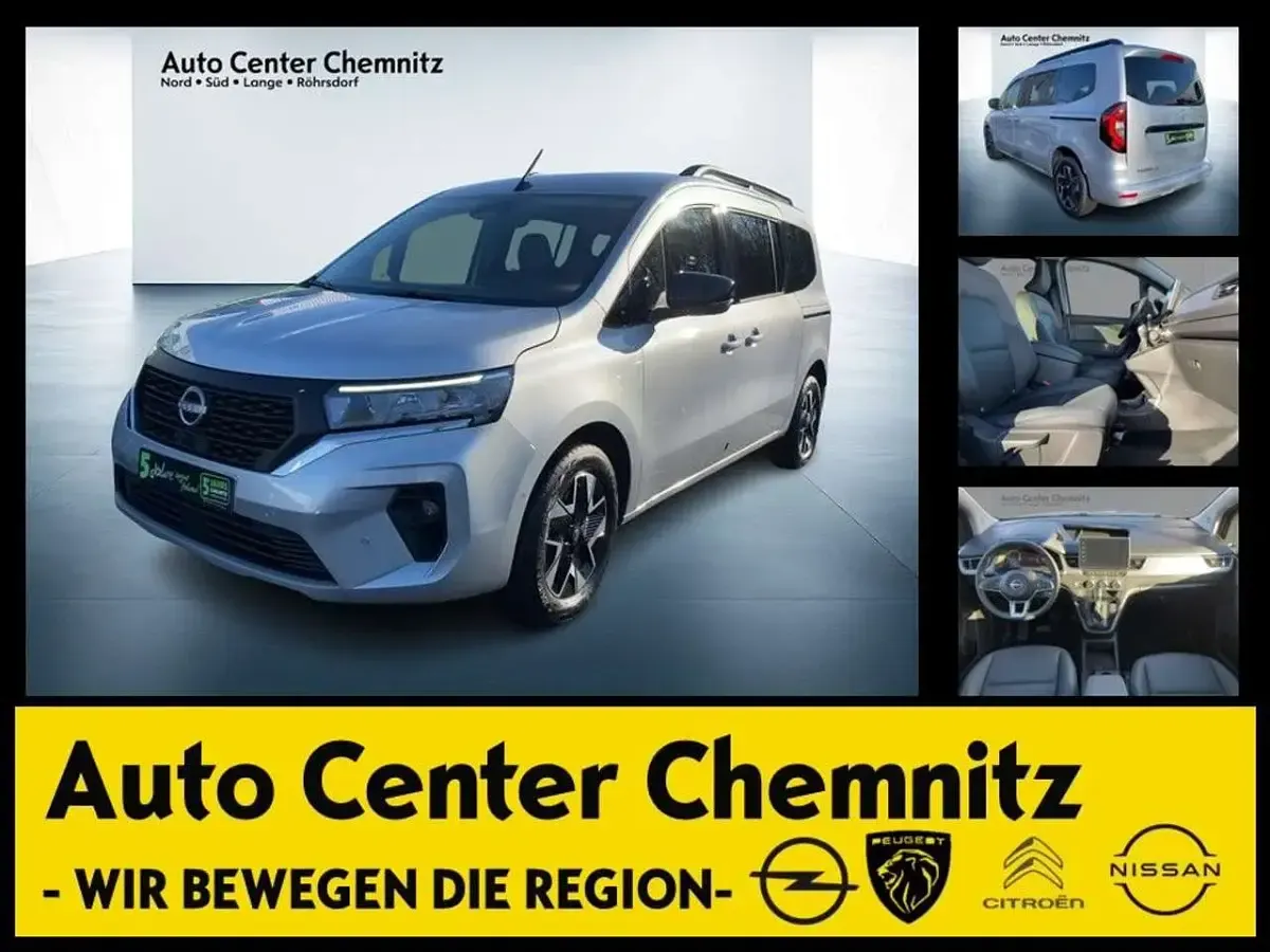 Neu Nissan Townstar 360º 131 PS (96 kW) 2026 Steel grey Kombi