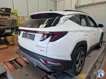 Gebraucht Hyundai Tucson Trend 2022 Atlas white / sol SUV