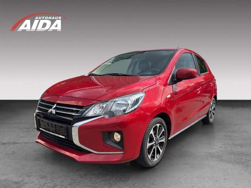 Rot Gebraucht 2022 Mitsubishi Space Star Select+ Kleinwagen | 13.750 € (Fairer Preis) - Bild 1/4