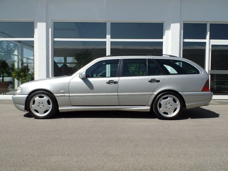 Silber metallic Gebraucht 1998 Mercedes C43 AMG AMG Kombi | 29.900 € (Teuer) - Bild 1/4