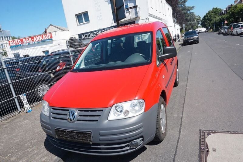 Rot Gebraucht 2010 VW Caddy Team Van / Kleinbus | 3.499 € (Superpreis) - Bild 1/4
