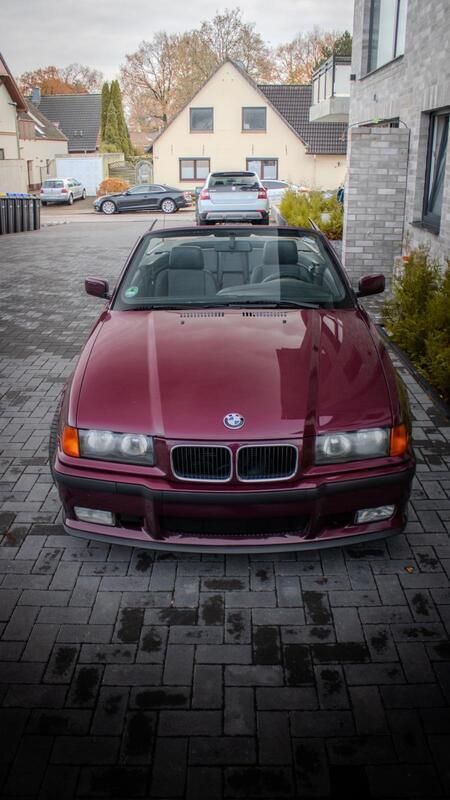 Rot Gebraucht 1996 BMW 328 Cabriolet Cabrio | 10.300 € (Superpreis) - Bild 1/4