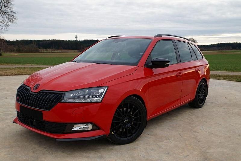 Gebraucht Skoda Fabia Style 110 PS (80 kW) 2019 Rot Kombi