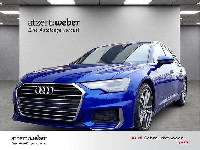 Gebraucht Audi A6 S-Line 299 PS (219 kW) 2022 Ultrablau metallic Kombi
