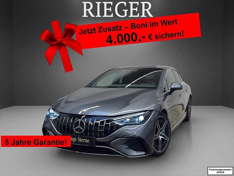 Grau Gebraucht 2024 Mercedes EQE AMG 43 AMG Limousine | 61.776 € (Fairer Preis) - Bild 1/4