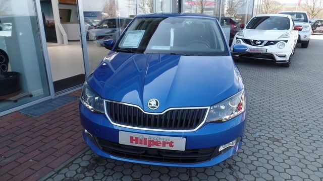 Gebraucht Skoda Fabia Joy 110 PS (80 kW) 2016 Blau metallic Kleinwagen