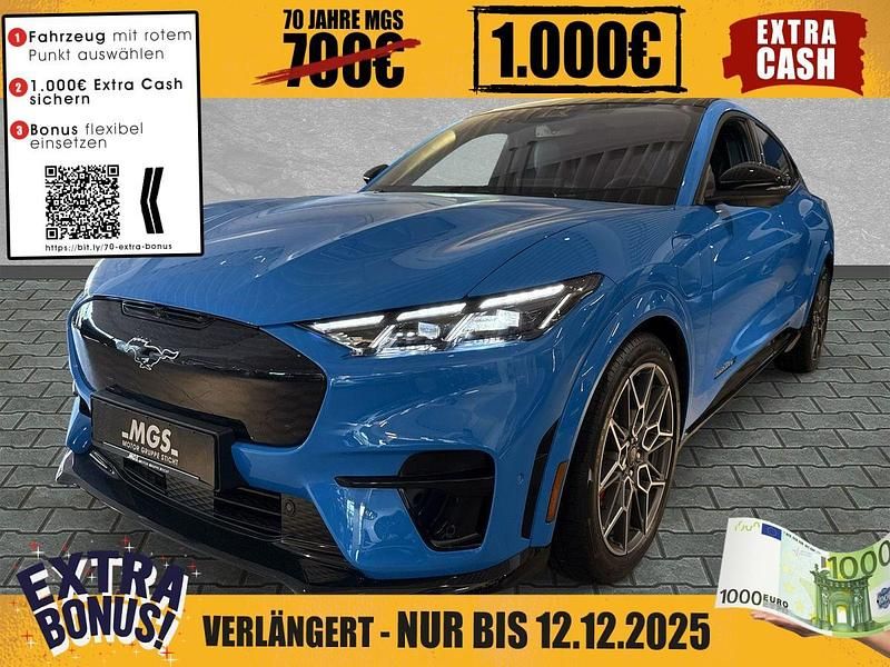 Grabber blue metallic Gebraucht 2025 Ford Mustang Mach-E GT SUV | 64.890 € (Teuer) - Bild 1/4
