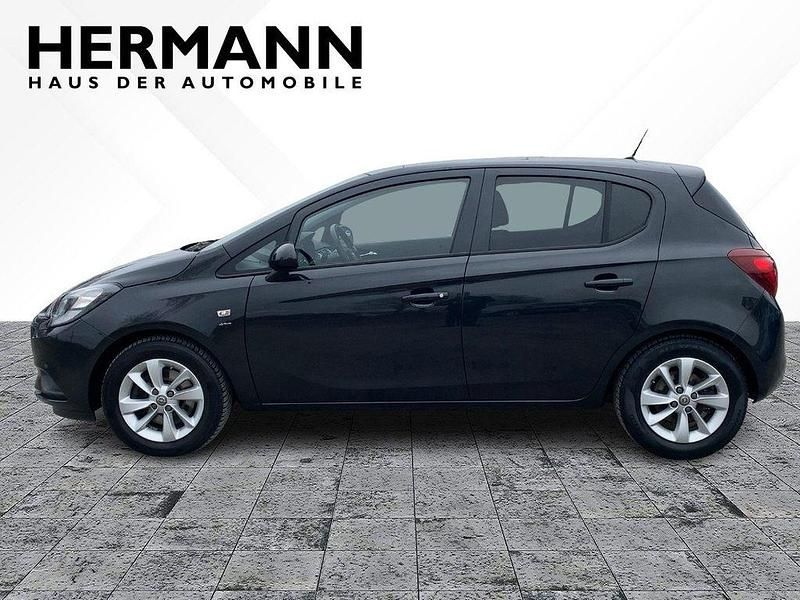 Gebraucht Opel Corsa drive 101 PS (74 kW) 2016 Schwarz Kleinwagen